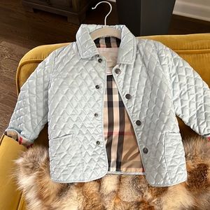 Burberry baby jacket 18m